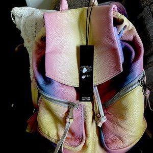 Aimee Kestenberg Back Pack Real Leather Brand New